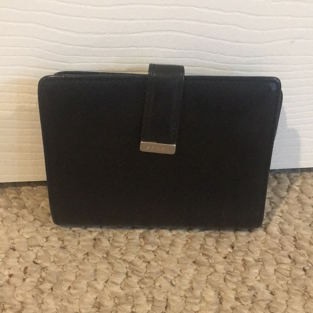 Coach Black Wallet